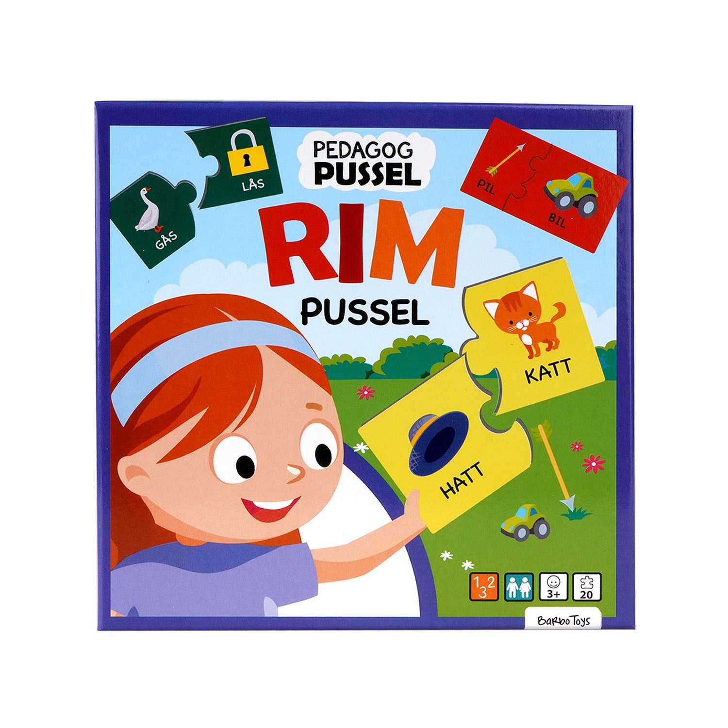 BARBO TOYS BARBO Pedagog Spel Rim Pussel